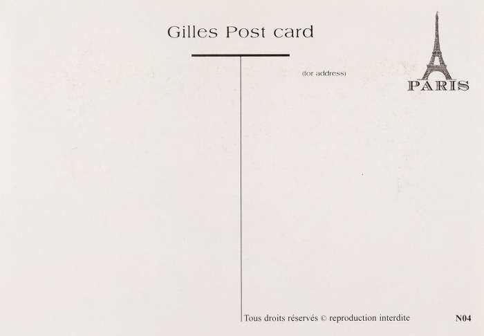 Лот из четырех эротических почтовых карточек. Париж, б.г.