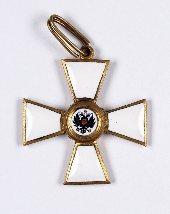 Знак ордена Святого Георгия IV степени, которым награждались иноверцы (магометане, буддисты, иудеи). [Пг.: Фирма «Эдуард», 1914-1917].