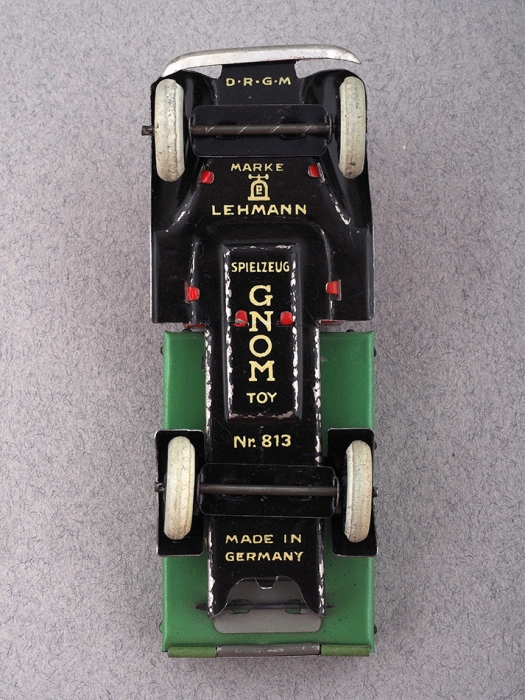 Грузовой автомобиль; модель № 813. Германия: Marke Lehmann; SPIELZEUG GNOM TOY, 1940-е гг.