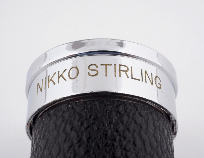 Складная подзорная труба Nikko Stirling в кожаном футляре.