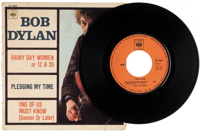 [Сингл к величайшему альбому всех времен] Сингл к первому двойному альбому в истории рока, вышедший к релизу альбома «Blond on blond». Columbia Broadcasting System, 1966.
