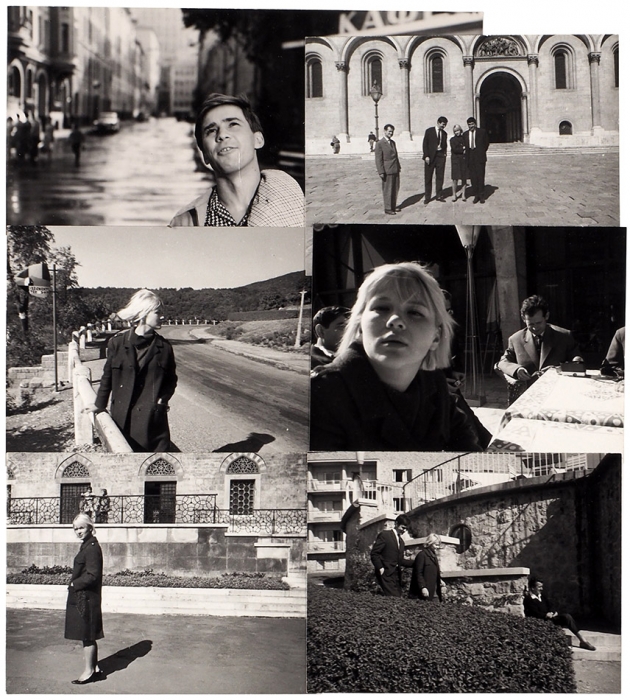 [Последний фильм «оттепели»] Я шагаю по Москве. Лот из 25 предметов. М., 1963-1964.