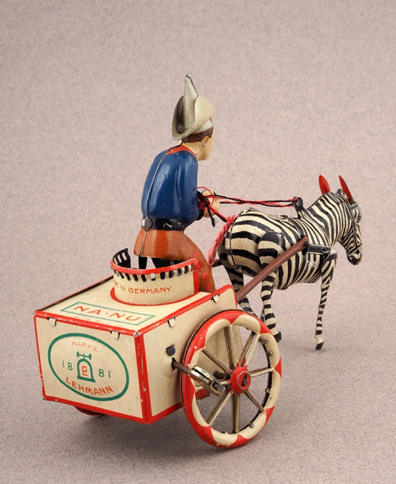 Цирковой выезд «Na-Nu»: заводная игрушка. Германия, 1960-е гг.