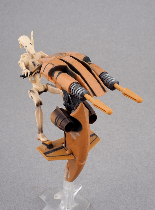 Набор фигурок: «Дарт Мол на спидере», «Робот-разведчик», «Дроид на боевой установке». 1998.